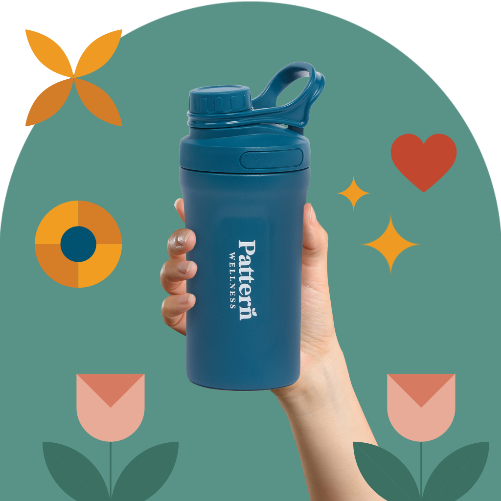 Pattern Wellness Water Bottle