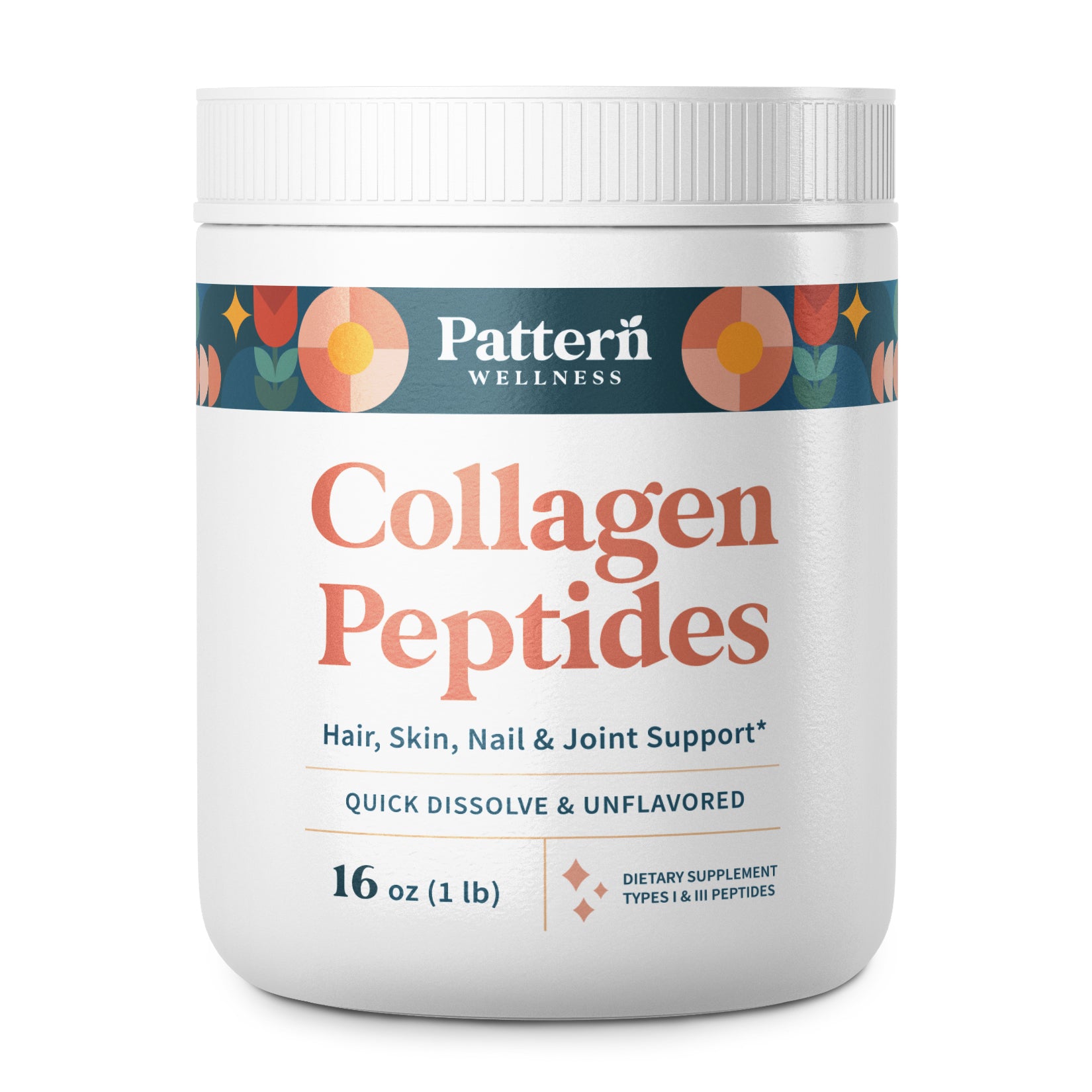 Collagen Peptides Powder Pattern Wellness
