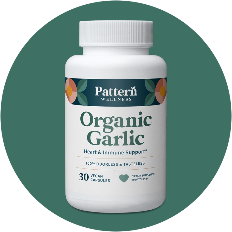 Odorless Organic Garlic Pattern Wellness