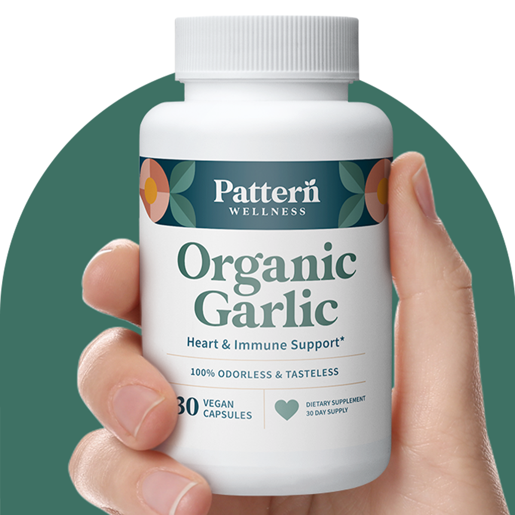 Odorless Organic Garlic Pattern Wellness