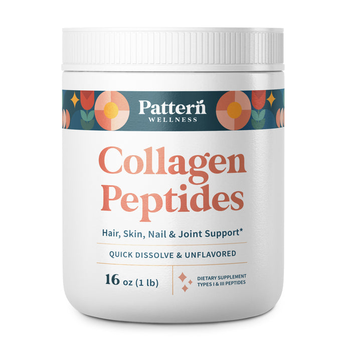 Collagen Peptides Powder Pattern Wellness